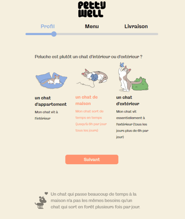 questionnaire petty well