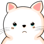 dessin de chat triste