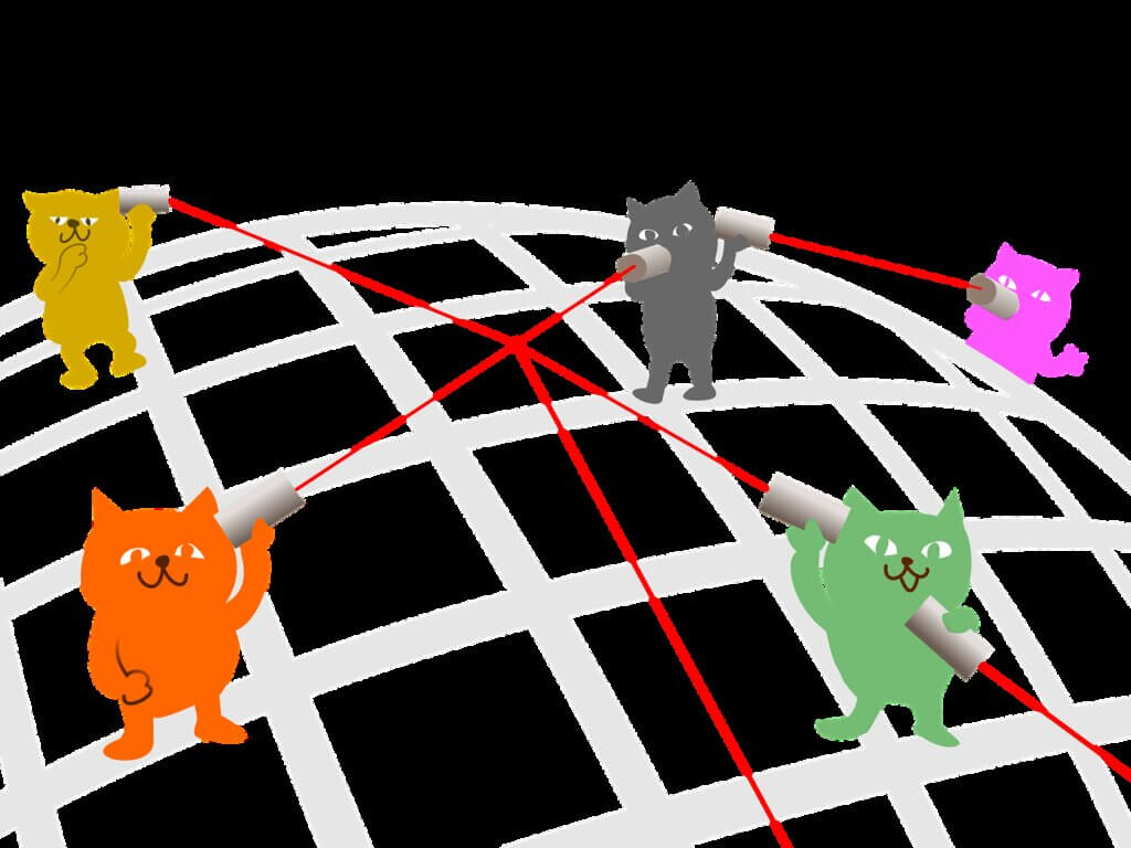 yarn phone, communication, network