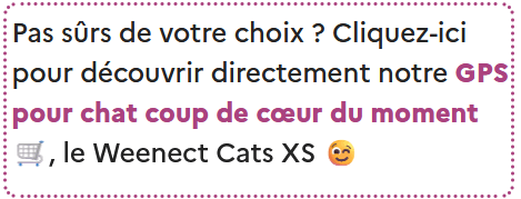 trouver le meilleur GPS pour chat